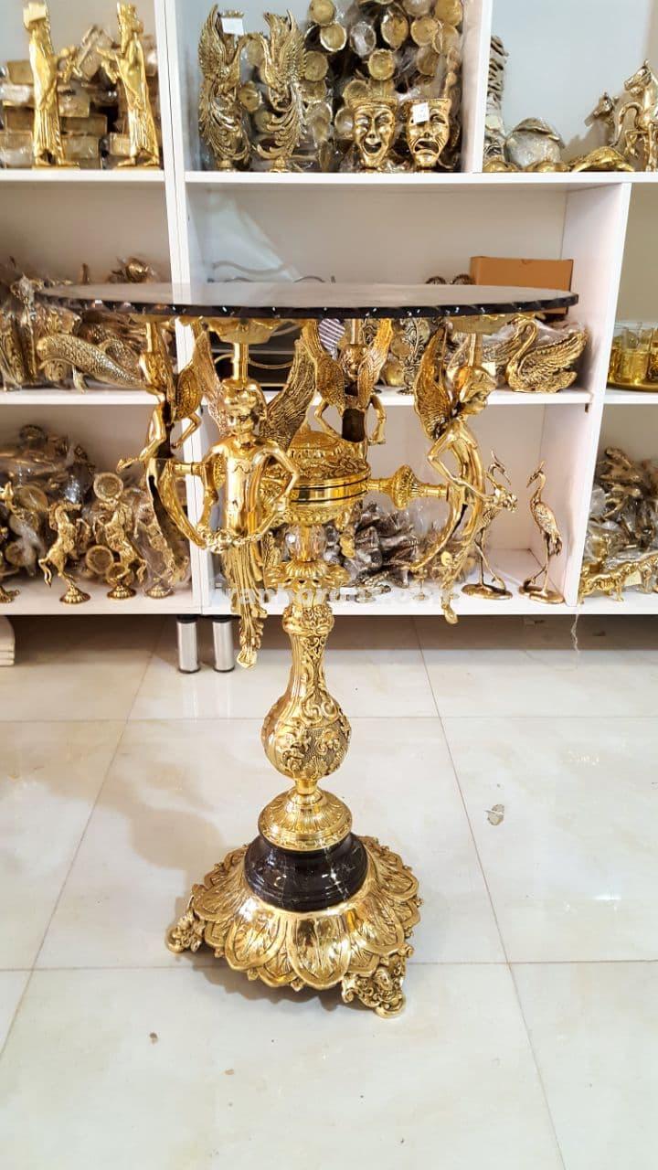 میز خاطره برنزی مدل پسرک
